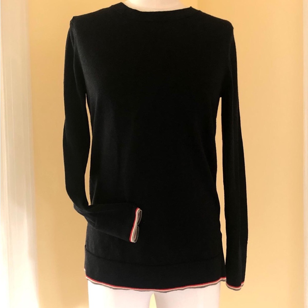 Banana Republic Black Merino Sweater